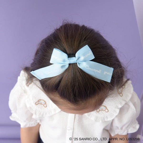 Japanese children's clothing Ly# mine x Sanrio puff sleeve shirt top with hair tie 100-140cm girls spring and summer TOPS
