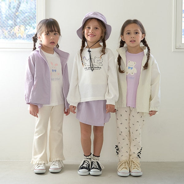 Japanese children's clothing Ly# mine waterproof series windbreaker with storage bag 100-150cm girls spring and summer OUTERWEAR