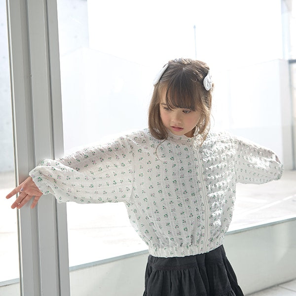 Japanese children's clothing Ly# mine thin edge refreshing cool jacket 100-150cm girls spring and summer outerwear