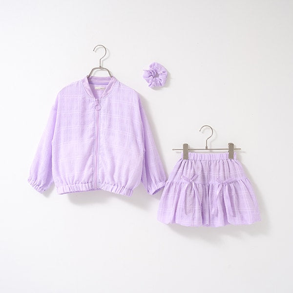 Japanese children's clothing Ly# mine thin edge refreshing cool jacket 100-150cm girls spring and summer outerwear