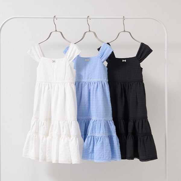 Japanese children's clothing Ly# mine suspender dress 100-150cm girls spring and summer dresses