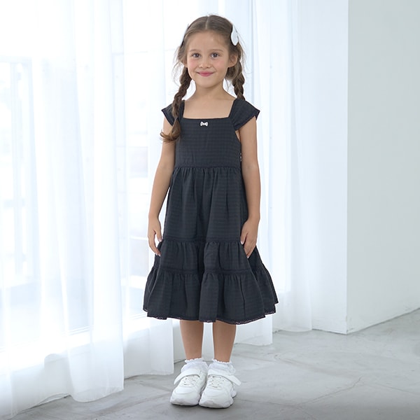 Japanese children's clothing Ly# mine suspender dress 100-150cm girls spring and summer dresses