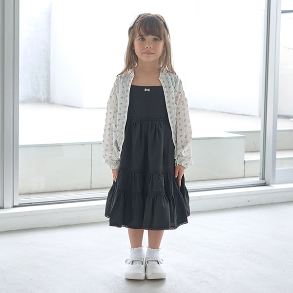 Japanese children's clothing Ly# mine suspender dress 100-150cm girls spring and summer dresses