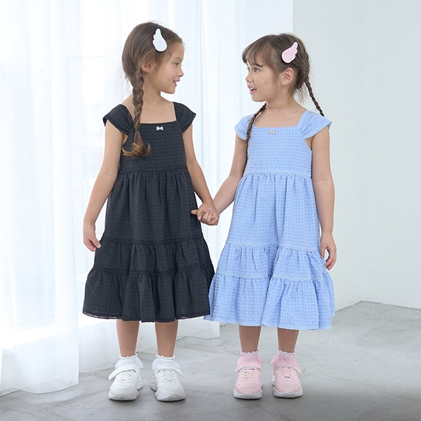 Japanese children's clothing Ly# mine suspender dress 100-150cm girls spring and summer dresses