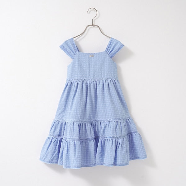 Japanese children's clothing Ly# mine suspender dress 100-150cm girls spring and summer dresses