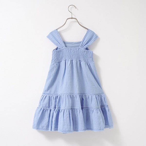 Japanese children's clothing Ly# mine suspender dress 100-150cm girls spring and summer dresses