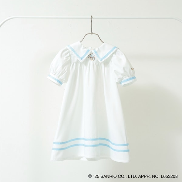 Japanese children's clothing Ly# mine x Sanrio preppy dress 100-140cm girls spring and summer dresses
