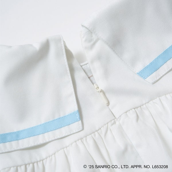 Japanese children's clothing Ly# mine x Sanrio preppy dress 100-140cm girls spring and summer dresses