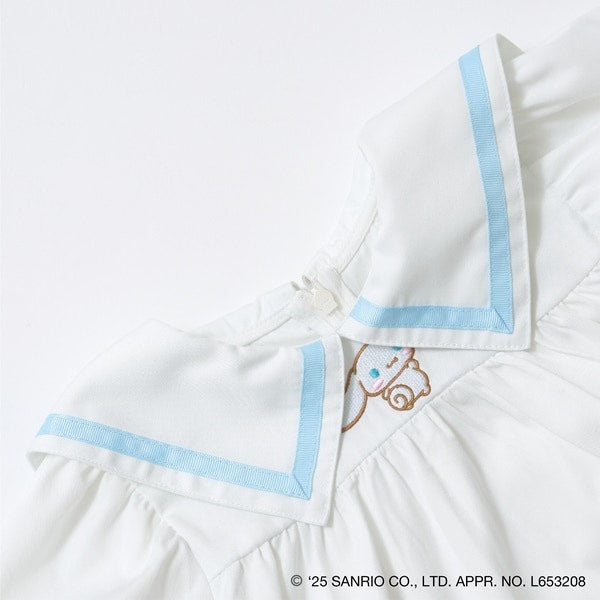 Japanese children's clothing Ly# mine x Sanrio preppy dress 100-140cm girls spring and summer dresses