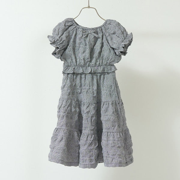 Japanese children's clothing Ly# mine 2Way front and back two-piece top and skirt set 100-150cm girls spring and summer TOPS SKIRTS