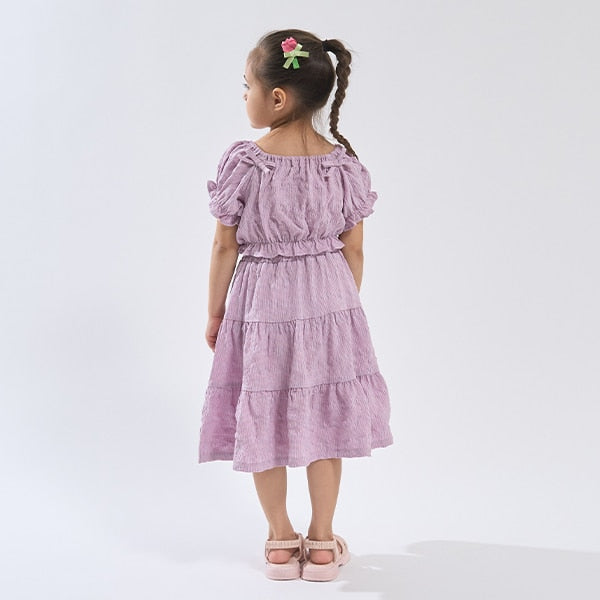 Japanese children's clothing Ly# mine 2Way front and back two-piece top and skirt set 100-150cm girls spring and summer TOPS SKIRTS