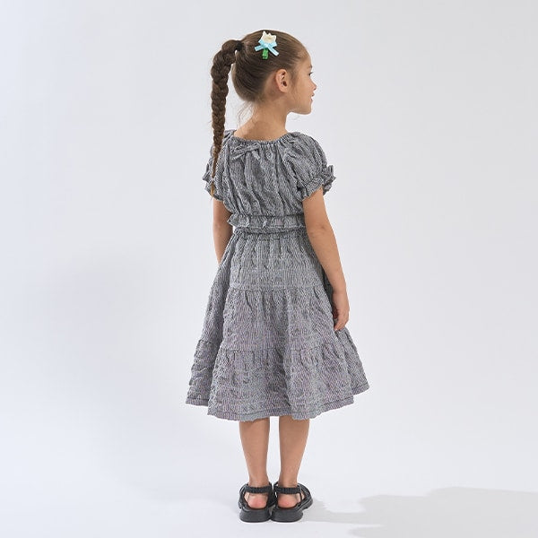 Japanese children's clothing Ly# mine 2Way front and back two-piece top and skirt set 100-150cm girls spring and summer TOPS SKIRTS