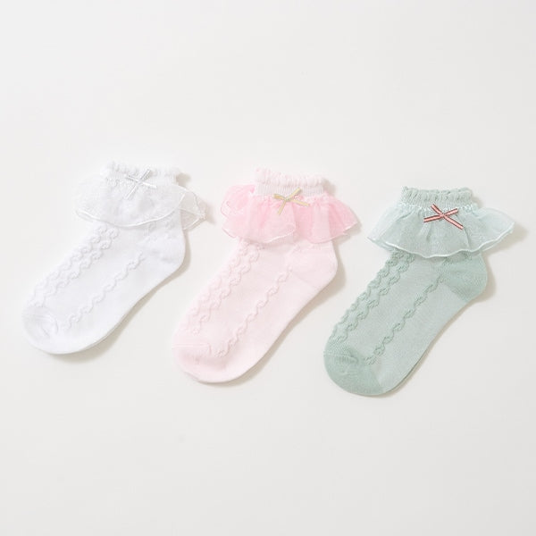 Lycee mine socks (1 pair, 16-21cm) shipped directly from Japan