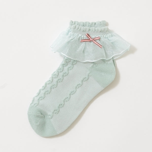Lycee mine socks (1 pair, 16-21cm) shipped directly from Japan