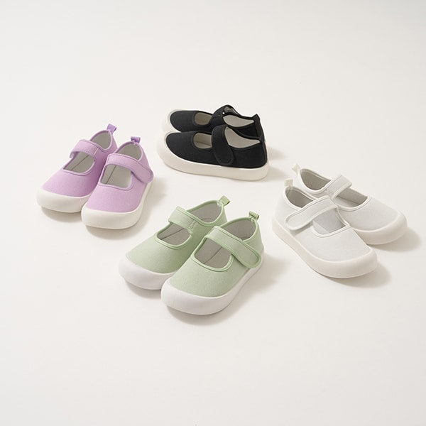 Ly# mine canvas shoes (16-19cm) shipped directly from Japan. Girls' shoes from other brands.
