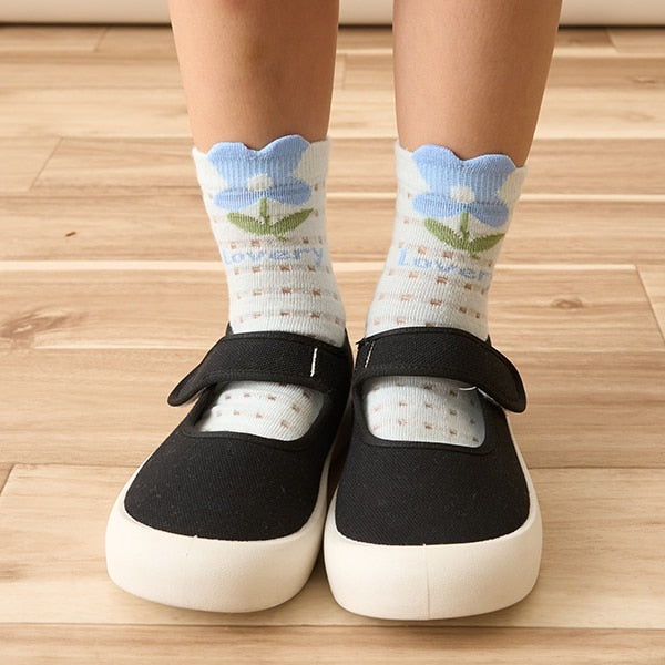 Lycee mine socks (1 pair, 16-22cm) shipped directly from Japan