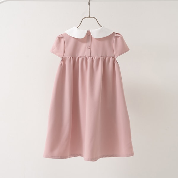 Japanese children's clothing Ly# mine bow dress 100-130cm girls spring and summer dresses for interviews/banquets/performances