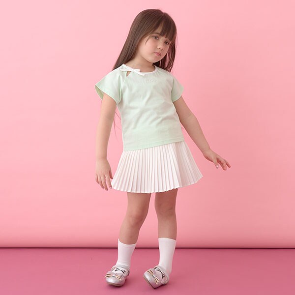 Japanese children's clothing Ly# mine pleated skirt 100-150cm girls summer SKIRTS