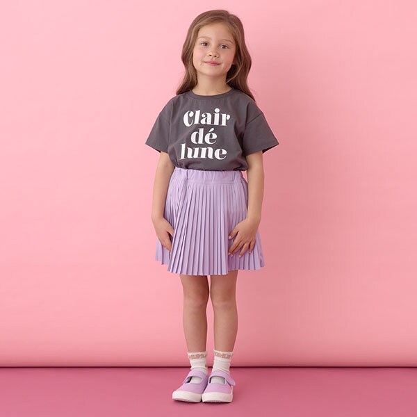 Japanese children's clothing Ly# mine pleated skirt 100-150cm girls summer SKIRTS
