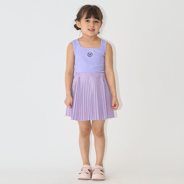 Japanese children's clothing Ly# mine pleated skirt 100-150cm girls summer SKIRTS