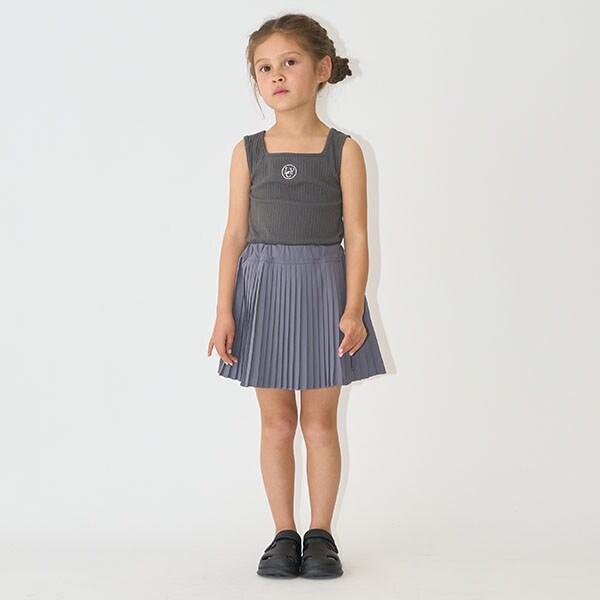 Japanese children's clothing Ly# mine pleated skirt 100-150cm girls summer SKIRTS