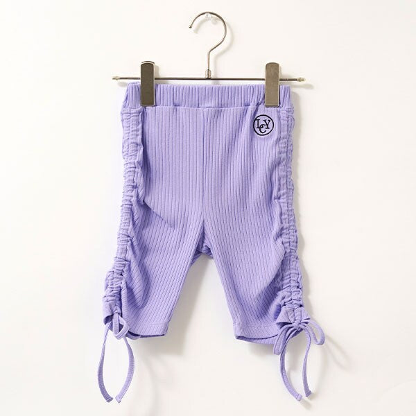 Japanese children's clothing Ly# mine wrinkled drawstring leggings 100-150cm girls summer PANTS
