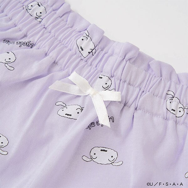 Japanese children's clothing Ly# mine x Crayon Shin-chan white pajamas 100-140cm girls' summer pajamas series