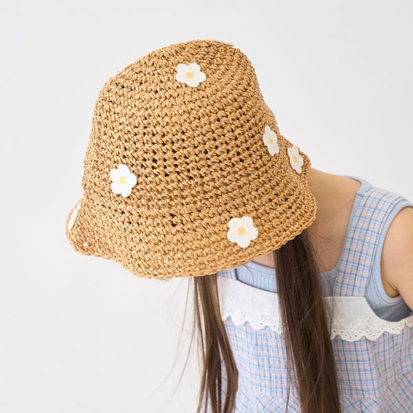 Lycee mine straw hat 52-54cm hat series direct from Japan