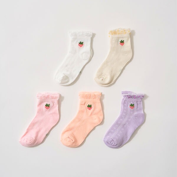 Lycee mine socks (1 pair, 16-23cm) shipped directly from Japan