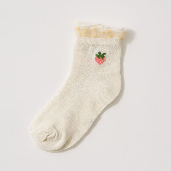 Lycee mine socks (1 pair, 16-23cm) shipped directly from Japan
