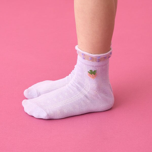 Lycee mine socks (1 pair, 16-23cm) shipped directly from Japan