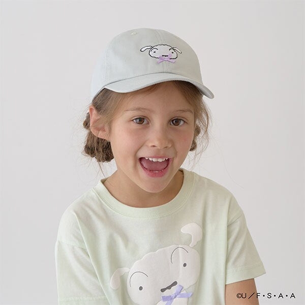 Lycee mine x Crayon Shin-chan White Cap 54cm (Direct from Japan)
