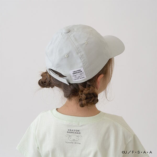 Lycee mine x Crayon Shin-chan White Cap 54cm (Direct from Japan)