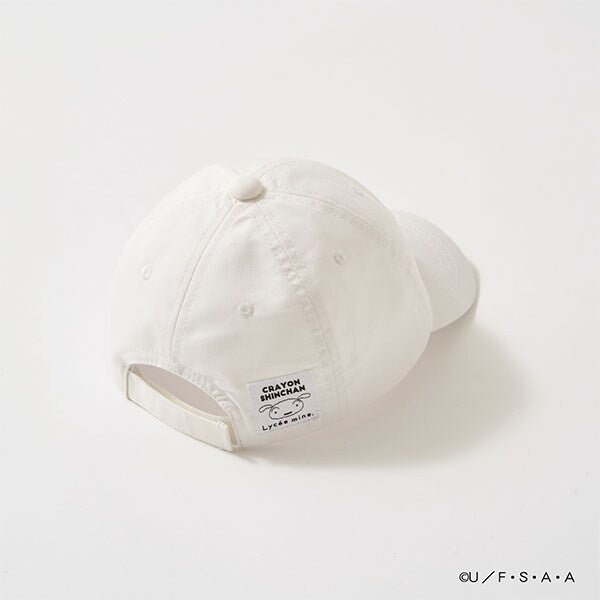 Lycee mine x Crayon Shin-chan White Cap 54cm (Direct from Japan)