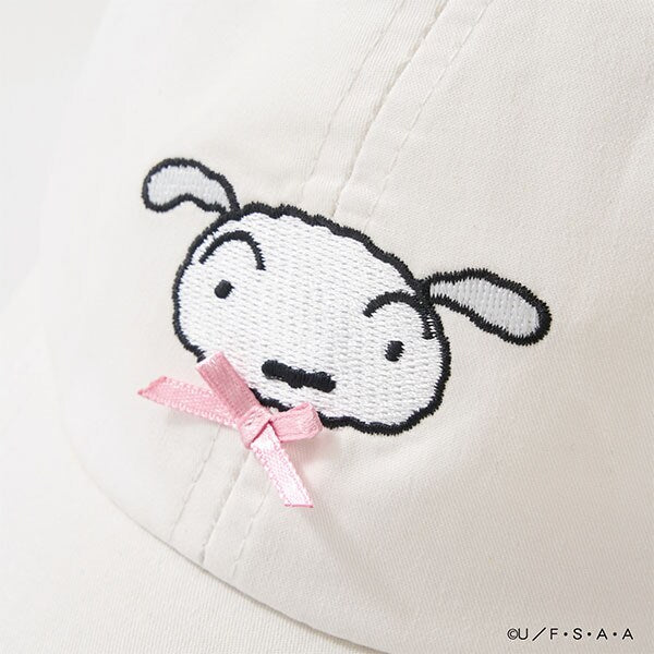 Lycee mine x Crayon Shin-chan White Cap 54cm (Direct from Japan)