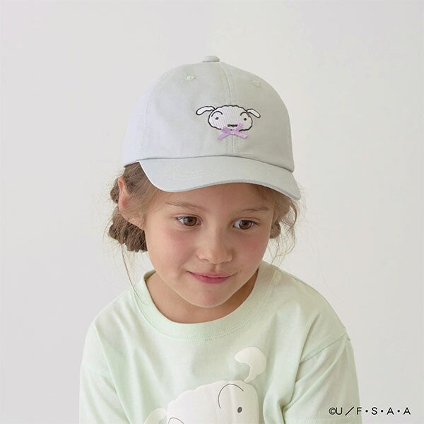 Lycee mine x Crayon Shin-chan White Cap 54cm (Direct from Japan)