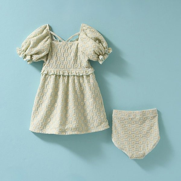 日本童裝 Ly# mine 防UV 泳衣兩件套裝 100-130cm 女童款 夏季 夏日玩水泳衣特輯【日本預售:2025年4月中旬】