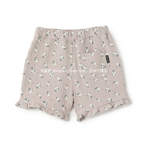 Japanese children's clothing pe#main ruffle shorts 80-130cm girls summer PANTS