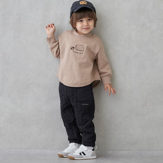 日本童裝 pe#main 絎縫保暖長褲 90-130cm 男童款 冬季 PANTS