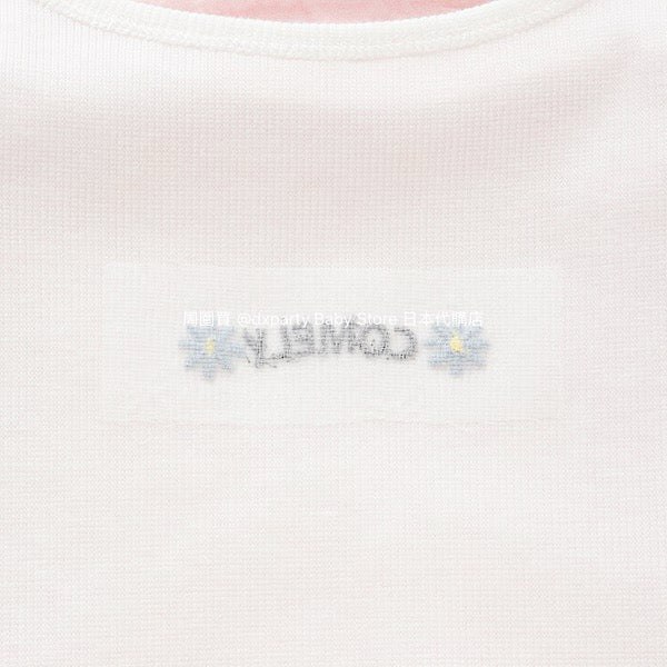 Lovetoxic Japanese children's clothing fake two-piece off-the-shoulder shirt 140-160cm girls summer TOPS
