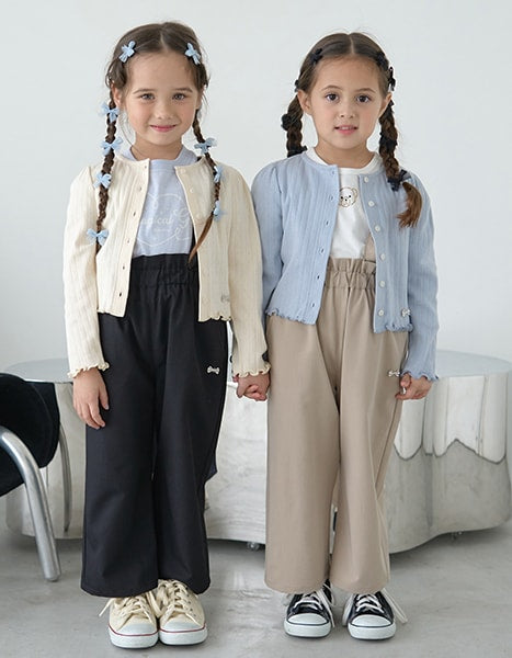 Japanese children's clothing Ly# mine suspender pants (suspenders are removable) 100-150cm girls' spring and summer PANTS