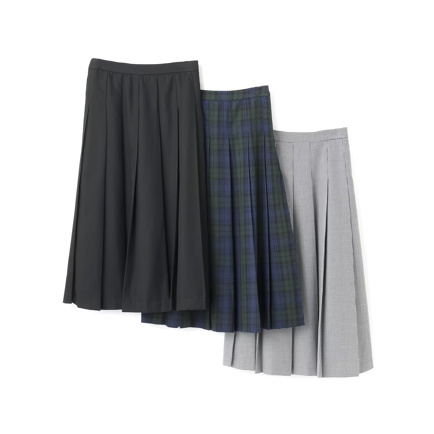 日本童裝 pe#main 百褶長裙 Free Size 親子裝 大人款 秋季 SKIRTS