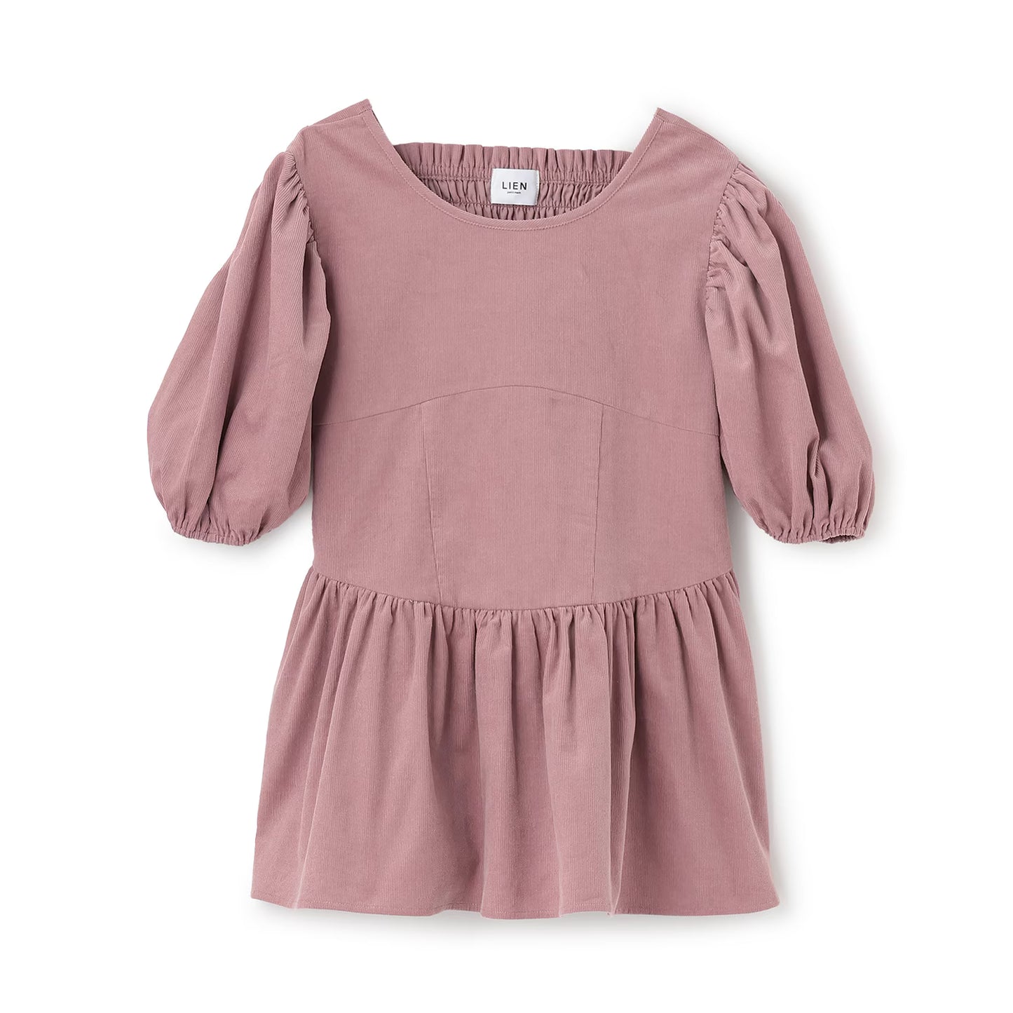 日本童裝 pe#main 泡泡袖上衣 Free Size 親子裝 大人款 秋季 DRESSES