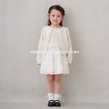 Japanese children's clothing pe#main lace short skirt 80-130cm girls summer SKIRTS
