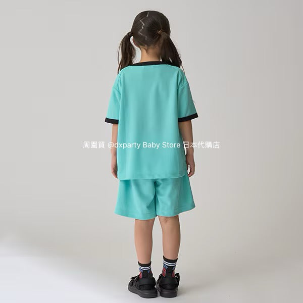 Japanese Kidswear mini#ML Quick-Dry Series Contact Cooling Two-Piece Sports Set (90-140cm) Boys'/Girls' Summer TOPS PANTS