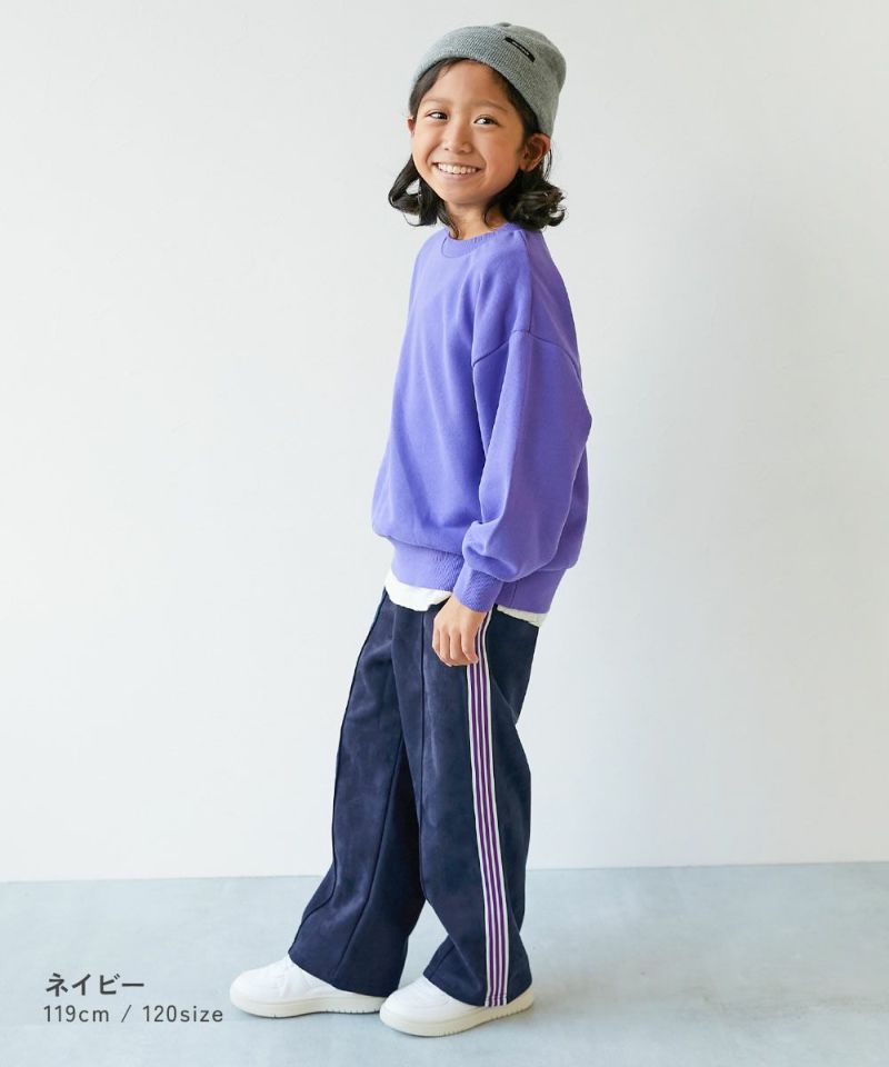 日本童裝 dev!rock 仿麂皮彈性抓毛運動褲 100-160cm 男童款/女童款 冬季 PANTS