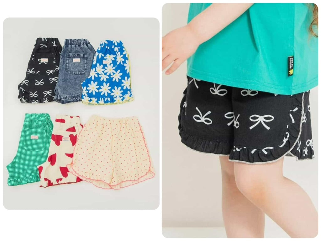 Japanese children's clothing BREEZE casual shorts 80-140cm girls summer PANTS