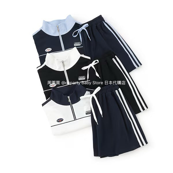 Lovetoxic Japan Kidswear Quick-Drying Sporty 2-Piece Set (140-170cm) Girls Summer TOPS PANTS