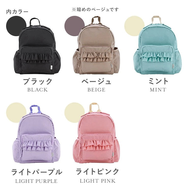 OCEAN & GROUND Stain-Resistant and Water-Resistant Candy Colorblock Backpack (XS-M) Direct from Japan