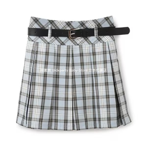 Lovetoxic Checkered Skirt (140-160cm) for Girls (Summer)